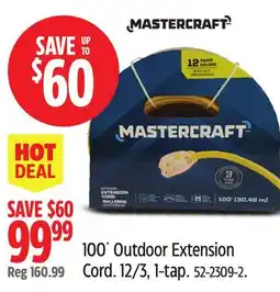 Canadian Tire 100´ Outdoor Extension Cord offer