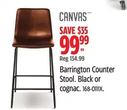 Canadian Tire Canvas Barrington Counter Stool offer