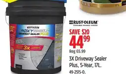 Canadian Tire 3X Driveway Sealer Plus, 5-Year offer