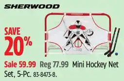 Canadian Tire Mini Hockey Net Set, 5-Pc offer