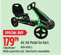 Canadian Tire Air Jet Pedal Go-Kart offer