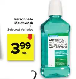 Metro PERSONNELLE MOUTHWASH offer