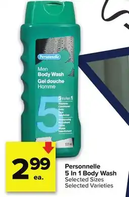 Metro PERSONNELLE 5 IN 1 BODY WASH offer