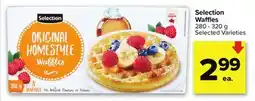 Metro SELECTION WAFFLES offer