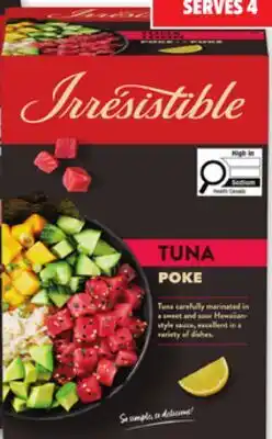 Metro IRRESISTIBLE ATLANTIC SALMON OR YELLOWFIN TUNA POKE offer