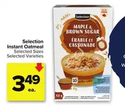 Metro SELECTION INSTANT OATMEAL offer