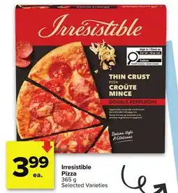 Metro IRRESISTIBLE PIZZA offer