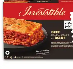 Metro IRRESISTIBLE PASTA ENTRÉES offer