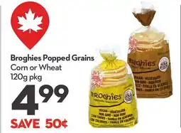 Longo's Popped Grains Corn or Wheat offer