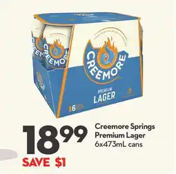 Longo's Springs Premium Lager offer