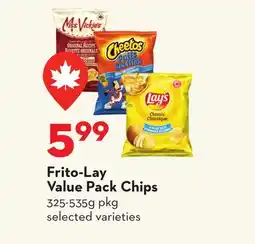 Longo's Value Pack Chips offer