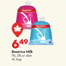 Longo's Milk offer