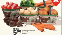 Longo's Assorted Fresh Vegetables offer