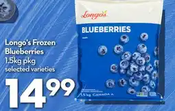 Longo's Frozen Blueberries offer