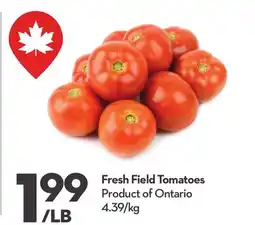 Longo's Fresh Field Tomatoes offer