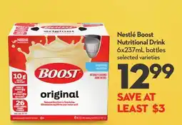 Longo's Boost Nutritional Drink offer