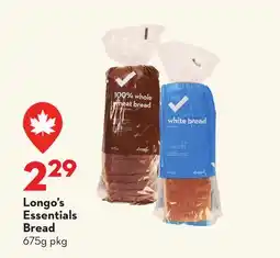 Longo's Bread offer