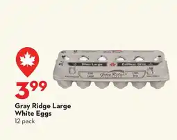 Longo's Large White Eggs offer