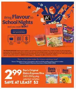 Longo's Bistro Express Rice offer