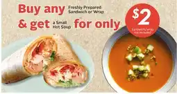 Sobeys Freshly Prepared Sandwich or Wrap offer