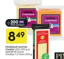 Sobeys MONSIEUR GUSTAV Cheddar offer