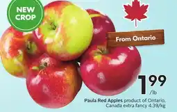 Sobeys Paula Red Apples offer