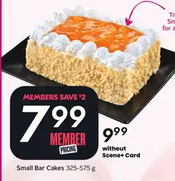 Sobeys Small Bar Cakes - Peach Fest offer