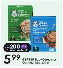 Sobeys Baby Cereals or Oatmeal offer
