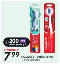 Sobeys COLGATE Toothbrushes offer