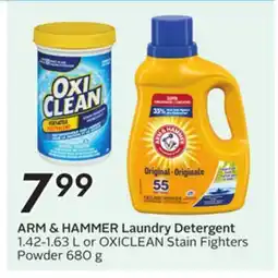 Sobeys ARM & HAMMER Laundry Detergent offer