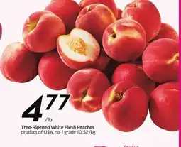 Sobeys Tree-Ripened White Flesh Peaches - Peach Fest offer