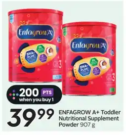 Sobeys Toddler Nutritional Supplement Powder offer
