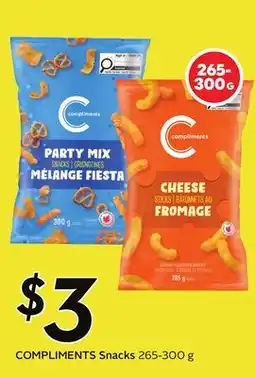 Sobeys COMPLIMENTS Snacks offer