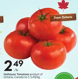 Sobeys Hothouse Tomatoes offer