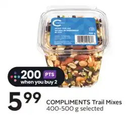 Sobeys COMPLIMENTS Trail Mixes offer