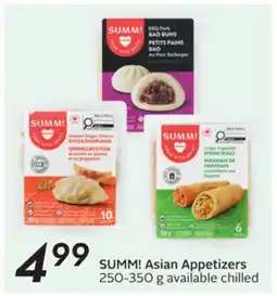 Sobeys Asian Appetizers offer