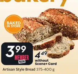 Sobeys Artisan Style Bread offer