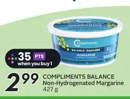 Sobeys COMPLIMENTS BALANCE Non-Hydrogenated Margarine offer
