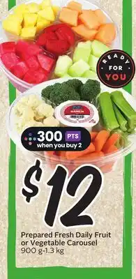 Sobeys Prepared Fresh Daily Fruit or Vegetable Carousel offer