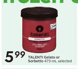 Sobeys Gelato or Sorbetto offer