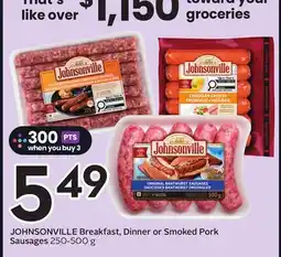 Sobeys Breakfast, Dinner or Smoked Pork Sausages offer