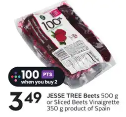Sobeys JESSE TREE Beets 500 g or Sliced Beets Vinaigrette 350 g offer