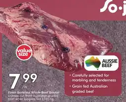 Sobeys Fresh Boneless Whole Beef Brisket offer