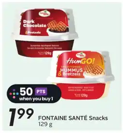 Sobeys FONTAINE SANTÉ Snacks offer