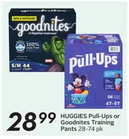 Sobeys HUGGIES Pull-Ups or Goodnites Training Pants offer