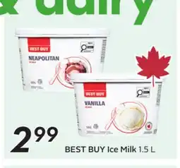 Sobeys Ice Milk offer