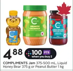 Sobeys COMPLIMENTS Jam offer