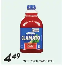 Sobeys Clamato offer