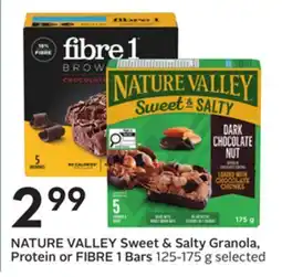 Sobeys NATURE VALLEY Sweet & Salty Granola, Protein or FIBRE 1 Bars offer