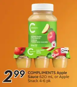 Sobeys COMPLIMENTS Apple offer
